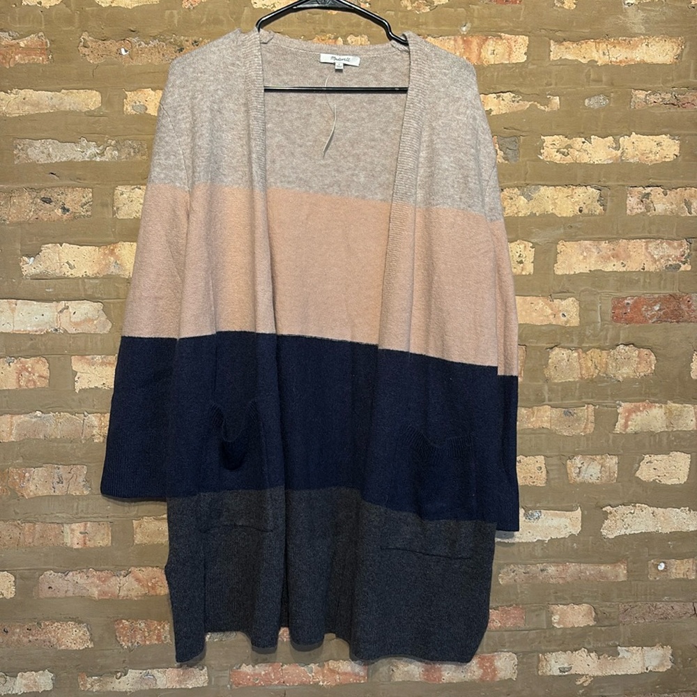 Madewell Kent Cardigan- multi colored. Never been worn